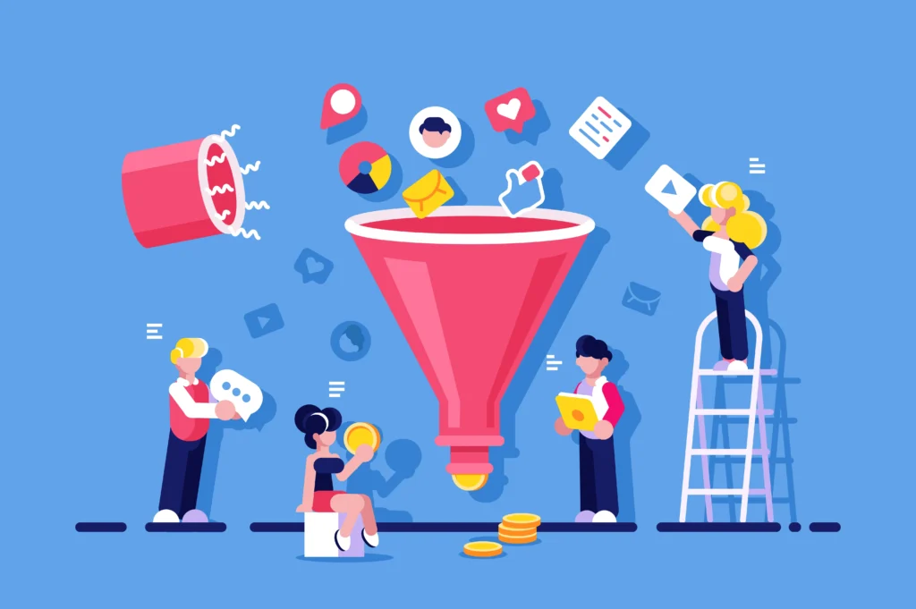 Attraction Marketing Funnels That Scale From Awareness to Applications with Email, SMS & Retargeting